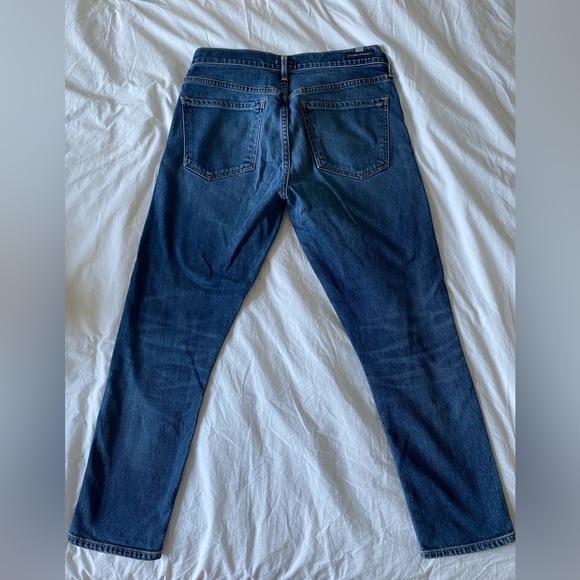 CITIZENS OF HUMANITY Elsa Mid-rise Slim Fit Crop Jeans - 27 - Picture 5 of 8